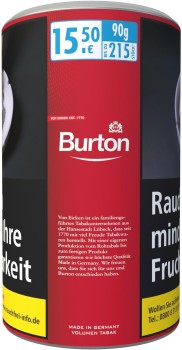 Burton Full Flavor XXL Dose Zigarettentabak 90gr